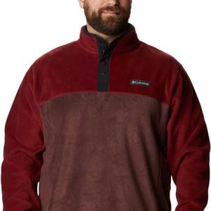 Men’s 3/4 zip Columbia fleece pullover